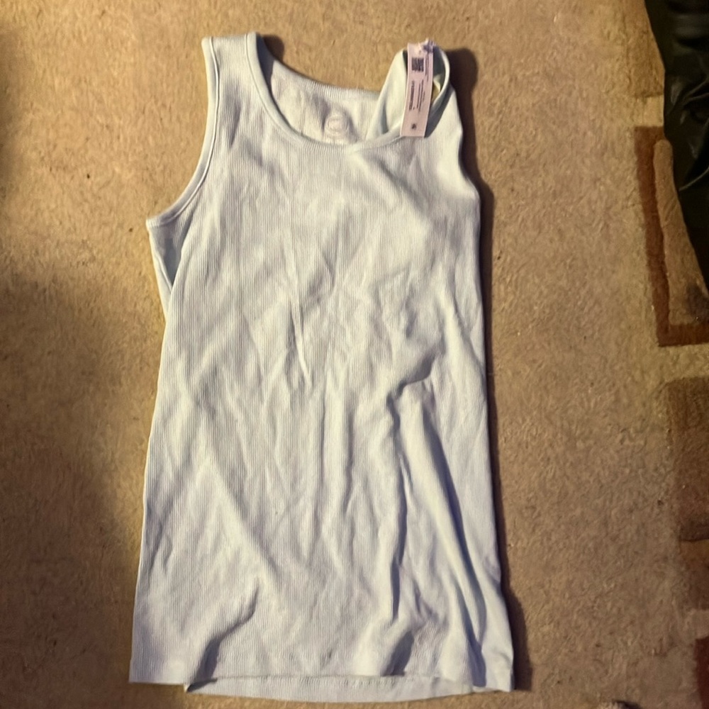 Light blue tank top